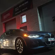  BMW 430i доставлен из США с аукциона Manheim для клиента из Татарстана 
